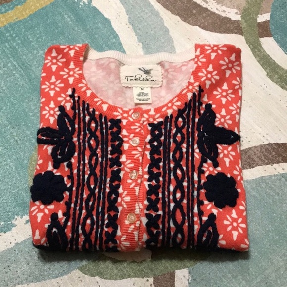 Anthropologie Sweaters - Anthropologie primary cardigan by Tabitha Med